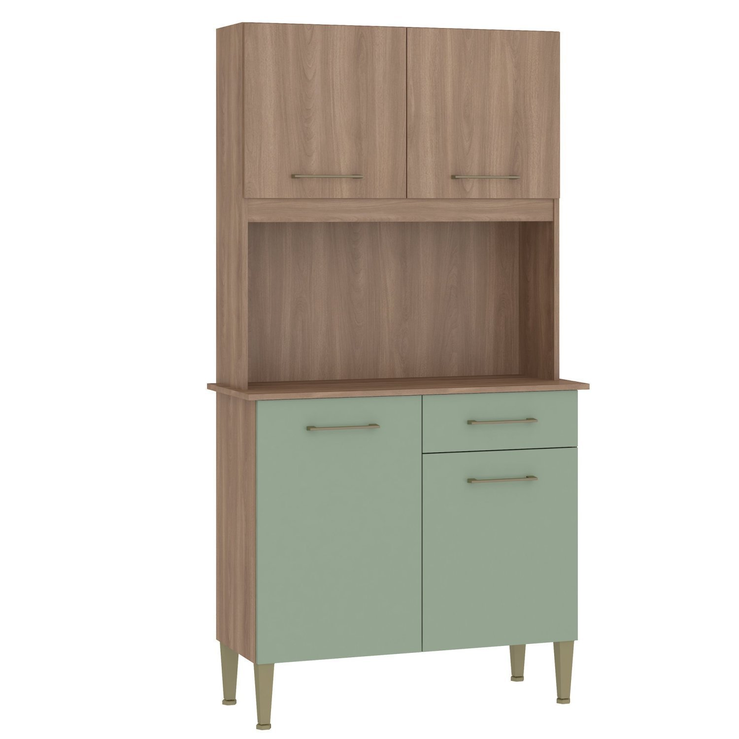 Cozinha Compacta 90cm 4 Portas 1 Gaveta Isabella Fellicci - 2