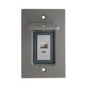 Ver imagem 1 de Tomada Rj45 Cat6 Tampa Piso Alumínio 4x2 Tramontina Módulo Liz