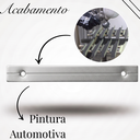 Ver imagem 3 de Kit 5 Puxador Porta Gavet Móveis Cozinha Drop Alumínio 125mm - Prata