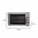 Ver imagem 5 de Forno Elétrico Layr Luxo Premyum 65l Inox 127v