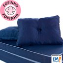 Ver imagem 4 de Kit 2 Peças Almofada com Enchimento Flocos de Espuma 45x65cm Bf Colchoes