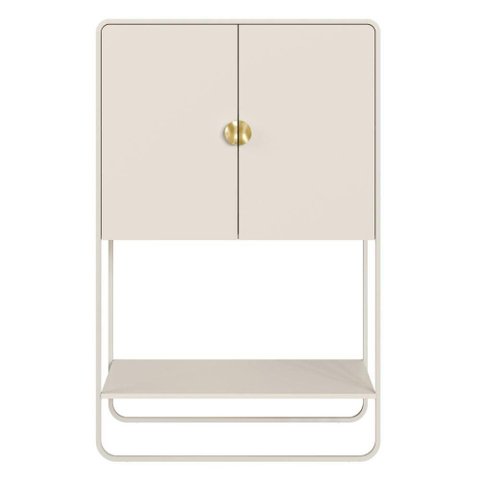 Balcao Cafe Bar Organico 2 Portas 90 cm 28069 Off White Artesano