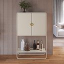 Ver imagem 6 de Balcao Cafe Bar Organico 2 Portas 90 cm 28069 Off White Artesano