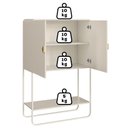 Ver imagem 5 de Balcao Cafe Bar Organico 2 Portas 90 cm 28069 Off White Artesano
