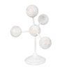 Escultura Decorativa Esferas Off White em Resina 28cm - 1