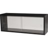 Nicho 60x23x18 Preto Portas de Correr Vidro - 2