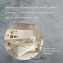 Ver imagem 6 de Escrivaninha Mesa Escritório Diretor em L Tamburato e Elegante 200cm Carvalho e Branco Artany
