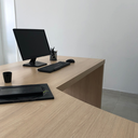 Ver mais imagens de Escrivaninha Mesa Escritório Diretor em L Tamburato e Elegante