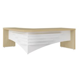Mesa para Escritório em L Diretor em Tamburato  - 6