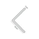 Ver imagem 3 de Guarnição Canto Cp30 Perfil de Poliestireno HD Homestar