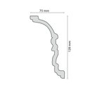 Ver imagem 3 de Rodateto Isabell Perfil de Poliestireno HomEstar