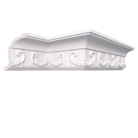 Rodateto Isabell Perfil de Poliestireno Homestar Branco