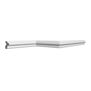 Rodameio de Poliestireno 4cm x 17mm x 2,00m Metro Linear U40 HomEstar
