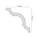 Ver imagem 3 de Roda Teto Up230 Perfil de Poliestireno  