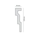 Ver imagem 3 de Roda Teto Perfil de Poliestireno UP233 Branco Homestar