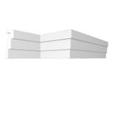 Ver imagem 1 de Roda Teto Perfil de Poliestireno UP233 Branco Homestar