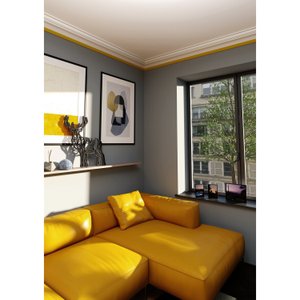 Roda Teto Perfil de Poliestireno Up237 HomEstar