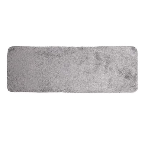 Passadeira de Microfibra Comfort Cinza Plus 120x40cm - Uzoo Passadeira Microfibra Comfort Plus