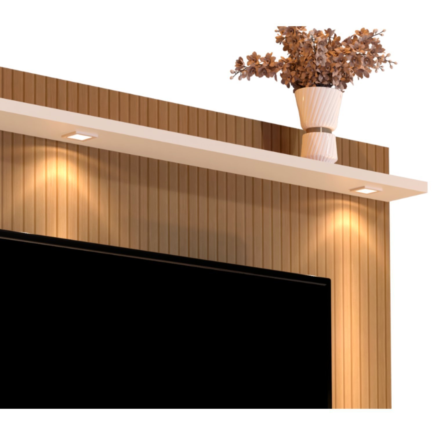 Estante Home Theater para TV até 75 Polegadas com Led Home 5232 - 6