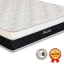 Ver imagem 4 de Cama Box Casal e Colchão Dallas Molas V-store 138x188x20 Cor:cinza