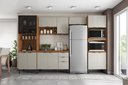 Ver imagem 1 de Cozinha Compacta Firenze FI0001 Amêndola Touch Nude Prime Tx Demóbile