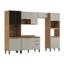 Ver imagem 4 de Cozinha Compacta Firenze FI0001 Amêndola Touch Nude Prime Tx Demóbile