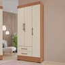 Guarda-roupas Porto Rico 100% Mdf Tuboarte 3 Portas 2 Gavetas - 1