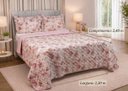 Ver imagem 4 de Kit Cobre-Leito Soft Madri Casal Queen Dupla Face – 3 Peças:Rosê Escuro