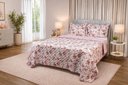 Ver imagem 1 de Kit Cobre-Leito Soft Madri Casal Queen Dupla Face – 3 Peças:Rosê Escuro