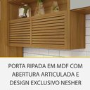 Ver imagem 5 de Cozinha 06 Pçs Ripado Nesher Princesa Gourmet 100% Mdf
