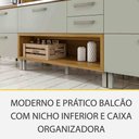 Ver imagem 6 de Cozinha 06 Pçs Ripado Nesher Princesa Gourmet 100% Mdf