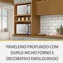 Ver mais imagens de Cozinha 06 Pçs Ripado Nesher Princesa Gourmet 100% Mdf