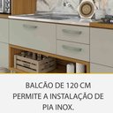 Ver imagem 3 de Cozinha 06 Pçs Ripado Nesher Princesa Gourmet 100% Mdf