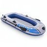 Bote Barco Inflavel 2 Pessoas Reforçado Intime Inflador Remo Passeio Praia Pesca Verao Lancha Iate J - 1