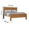 Cama Casal Verona Plus Cumaru - 4