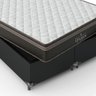Cama Box Casal Bipartido + Colchão Paris Molas Ensacadas Pocket - 61x138x188cm - e-Shop Casa - Couro - 6