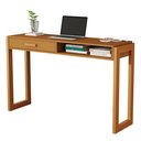 Ver imagem 2 de Escrivaninha Mesa Escritório 130cm 1 Gaveta Entrada USB Integrada