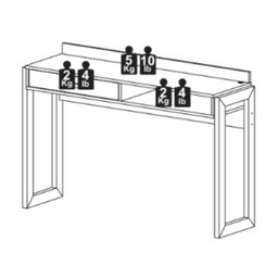 Escrivaninha 130cm 1 Gaveta Entrada USB Integrada  - 5