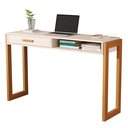 Ver imagem 2 de Escrivaninha Mesa Escritório 130cm 1 Gaveta Entrada USB Integrada