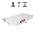 Ver imagem 5 de Cama Infantil com 2 Baus Organizador e Escada Luna Plus Branco com Colchão