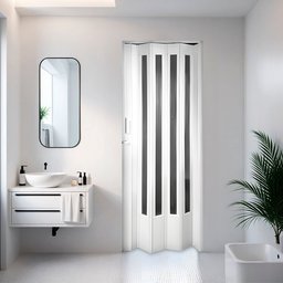 Porta Sanfonada de PVC 210x72cm Plastporta BCF - 2