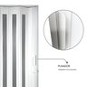 Porta Sanfonada de Pvc 210x72cm Plastporta Bcf - 9