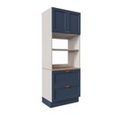 Ver imagem 6 de Torre Quente 2 Portas 2 Gavetas 2 Nichos para Forno e Microondas Arizona CabeCasa MadeiraOriginals