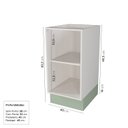 Ver imagem 3 de Balcão 1 Porta 40cm Sem Tampo Arizona CabeCasa MadeiraOriginals