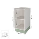 Ver imagem 3 de Balcão Planejado 1 Porta 40cm sem Tampo Arizona CabeCasa MadeiraOriginals