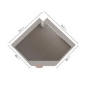 Ver imagem 4 de Balcão de Canto Oblíquo Planejado sem Tampo Arizona CabeCasa MadeiraOriginals Branco
