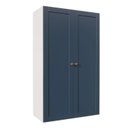 Ver imagem 3 de Armário Alto Aéreo Planejado 2 Portas 135cm Arizona CabeCasa MadeiraOriginals Azul/Branco