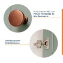 Ver imagem 6 de Armário Alto Aéreo 2 Portas 135cm Arizona CabeCasa MadeiraOriginals