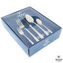 Ver imagem 2 de Faqueiro 30pc de Aco Inox Champanhe Fosco Viena Wolff