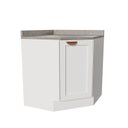 Ver imagem 3 de Balcão de Canto Oblíquo Arizona CabeCasa MadeiraOriginals